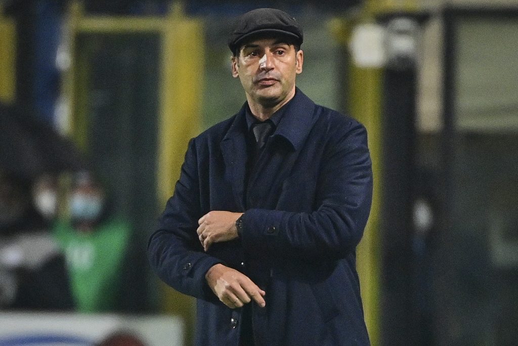 fonseca Atalanta vs Roma - Serie A TIM 2020/2021