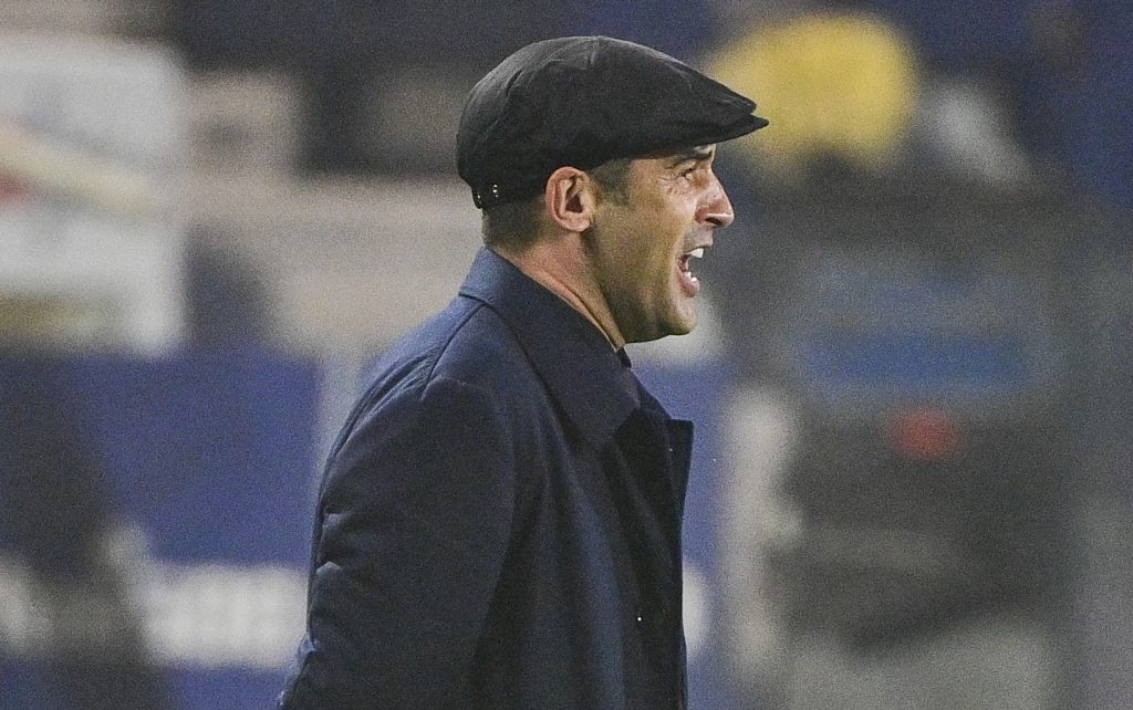 fonseca Atalanta vs Roma - Serie A TIM 2020/2021