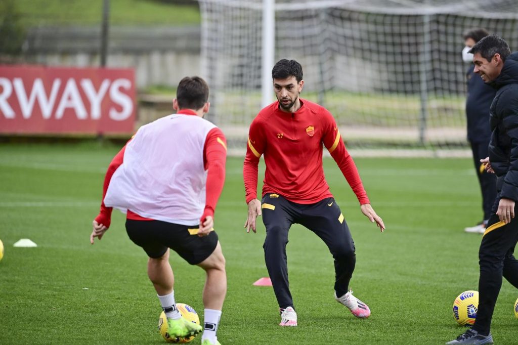 pastore allenamento-roma-trigoria