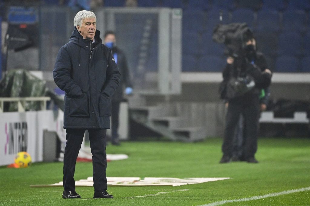 gasperini Atalanta vs Roma - Serie A TIM 2020/2021