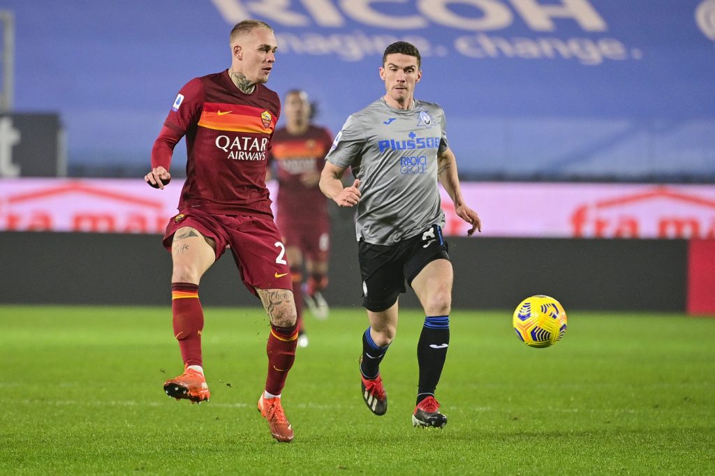karsdorp Atalanta vs Roma - Serie A TIM 2020/2021