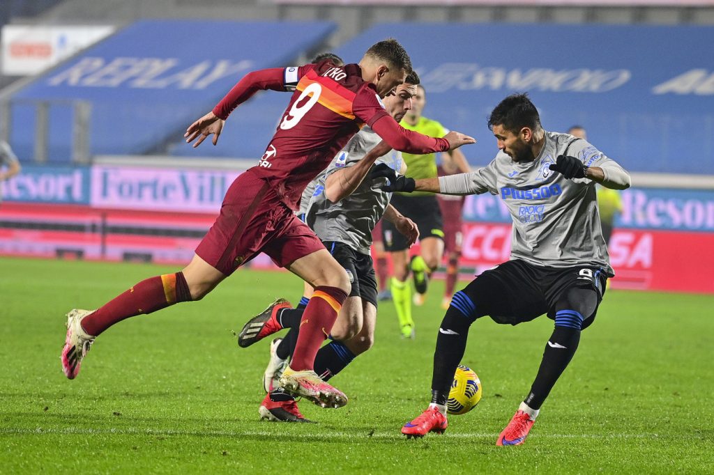 dzeko palomino Atalanta vs Roma - Serie A TIM 2020/2021