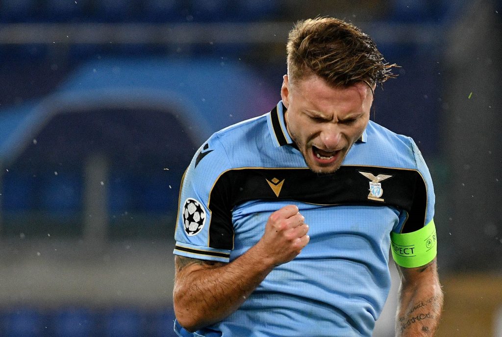 immobile SS Lazio v Club Brugge KV: Group F - UEFA Champions League