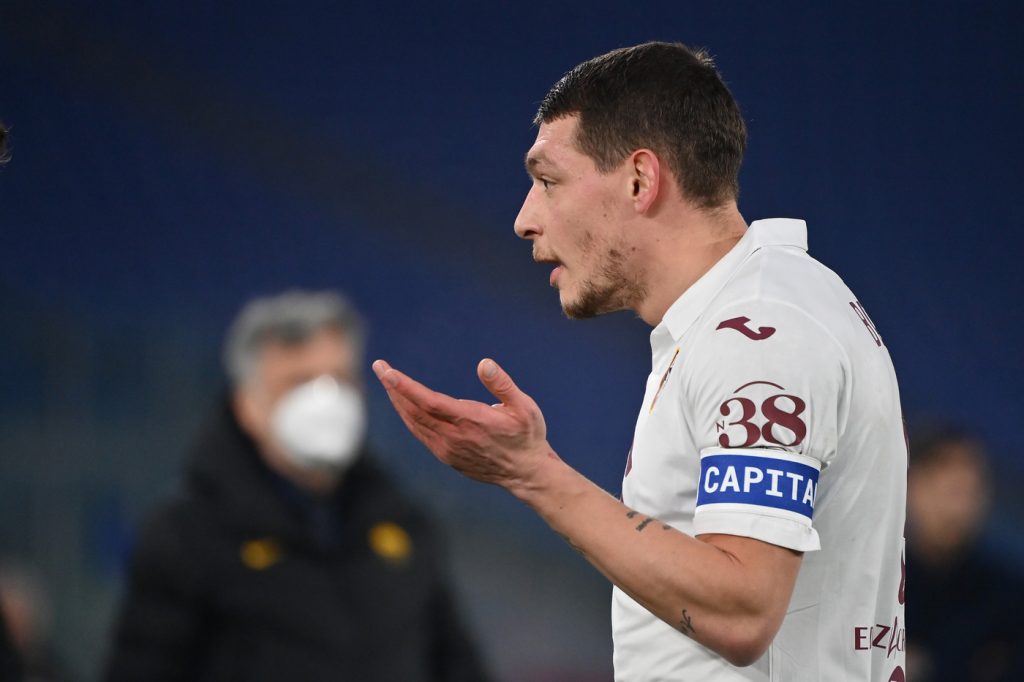 belotti Roma vs Torino - Serie A TIM 2020/2021
