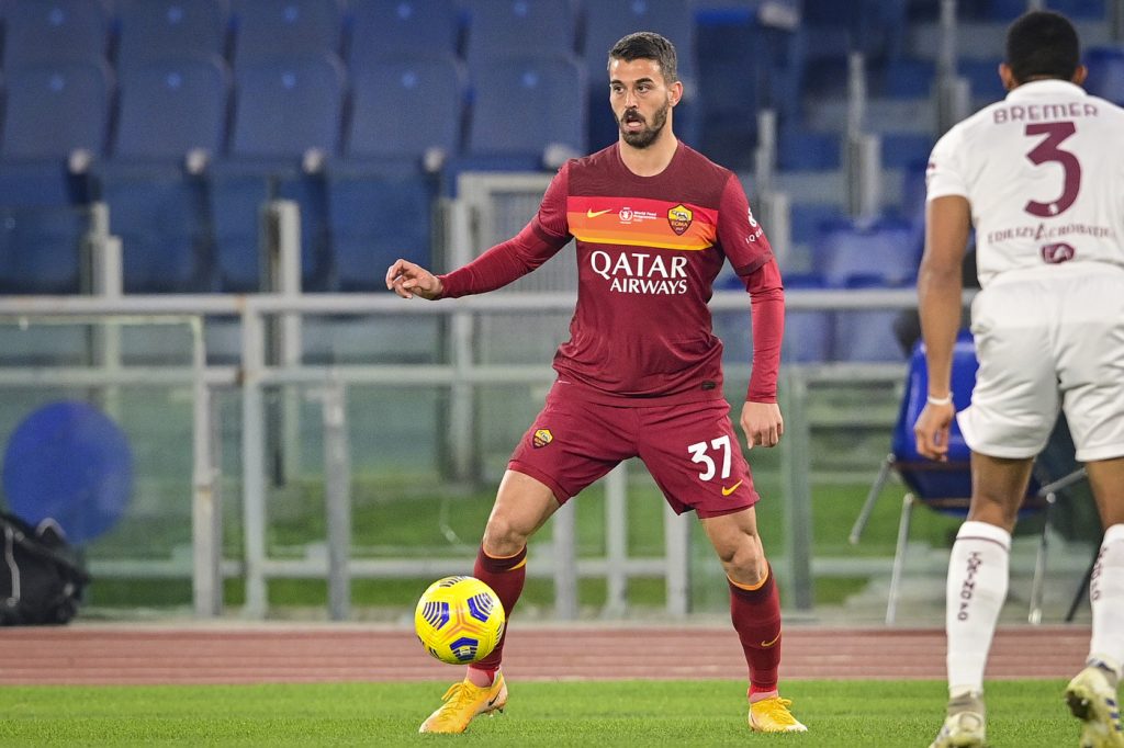 spinazzola Roma vs Torino - Serie A TIM 2020/2021