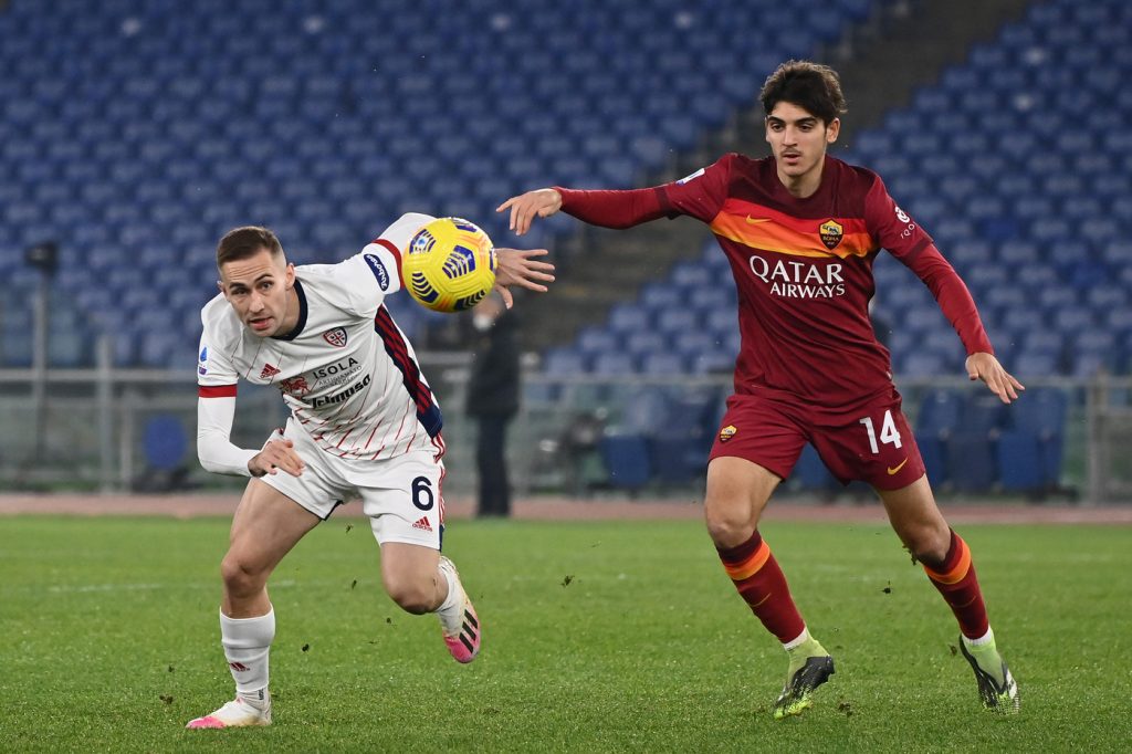 Villar Roma vs Cagliari - Serie A TIM 2020/2021
