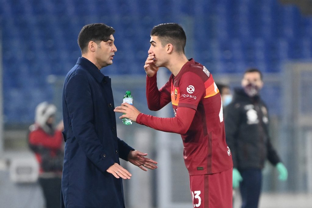 mancini fonseca Roma vs Torino - Serie A TIM 2020/2021