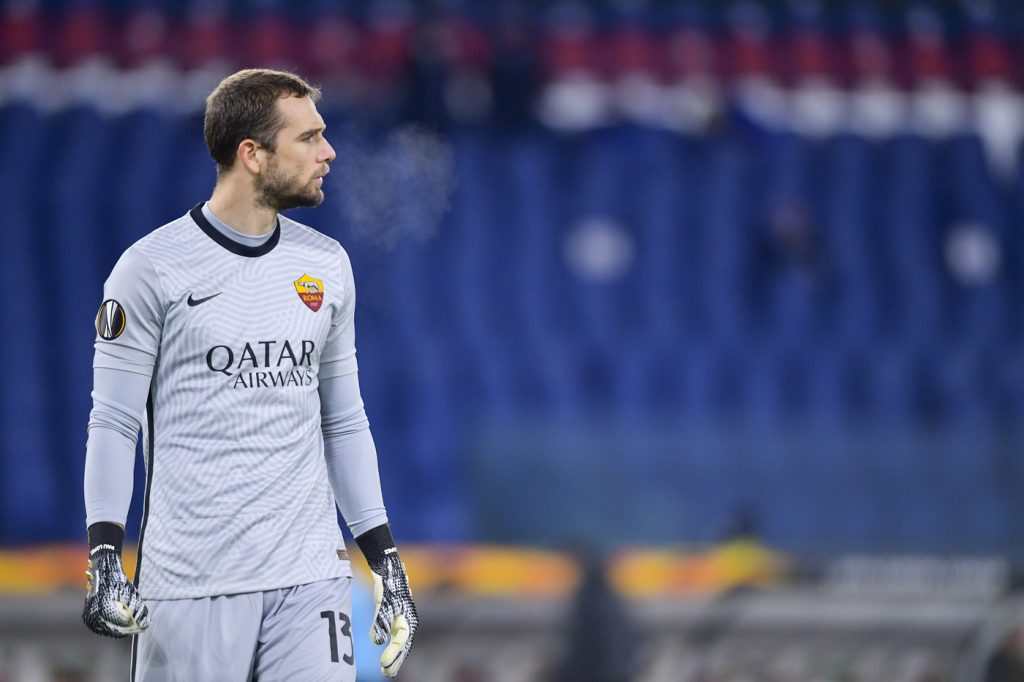 pau lopez Roma vs Young Boys - UEFA Europa League 2020/2021