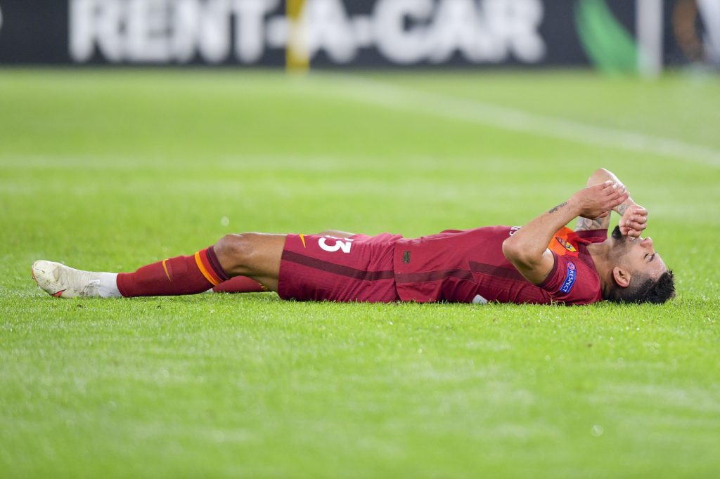 bruno peres Roma vs Young Boys - UEFA Europa League 2020/2021