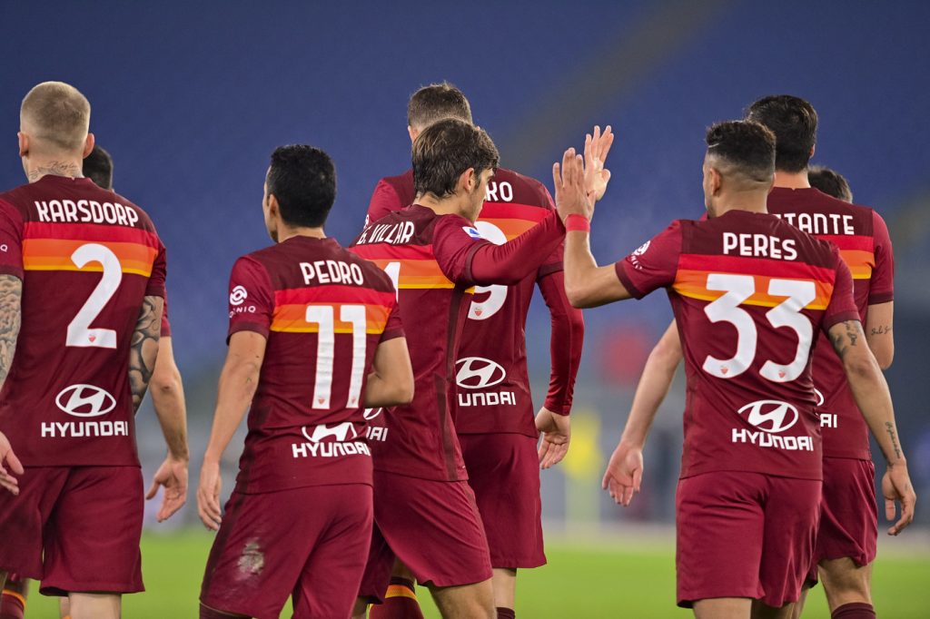 Gol Veretout Roma-Cagliari