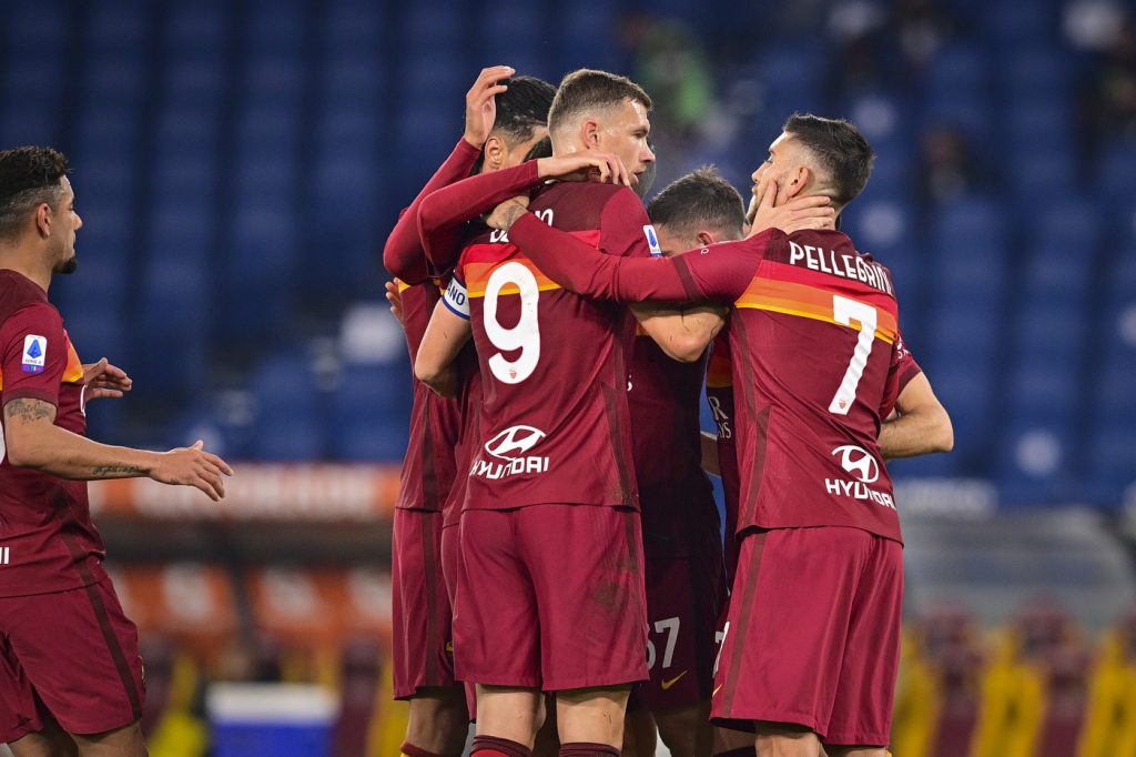dzeko pellegrini Roma vs Torino - Serie A TIM 2020/2021