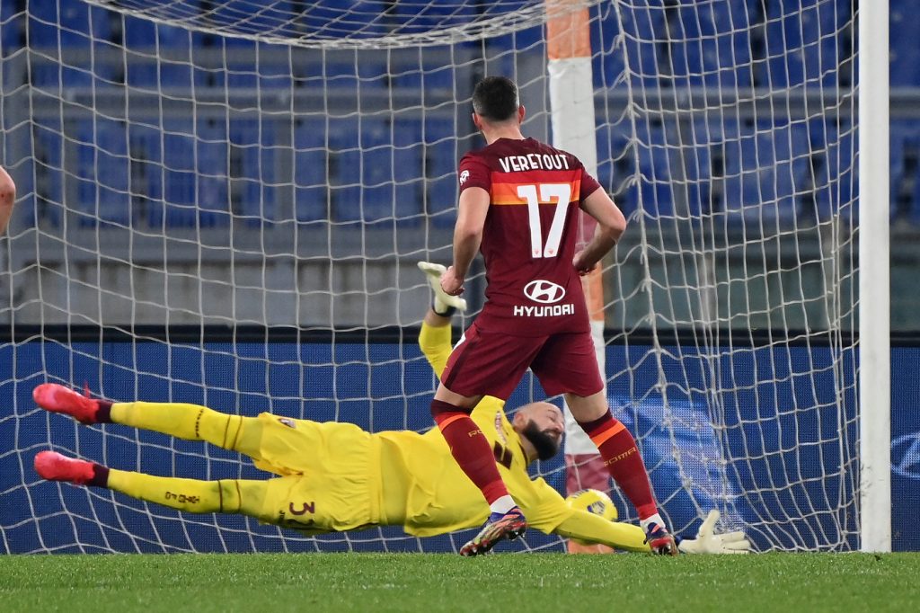 veretout Roma vs Torino - Serie A TIM 2020/2021