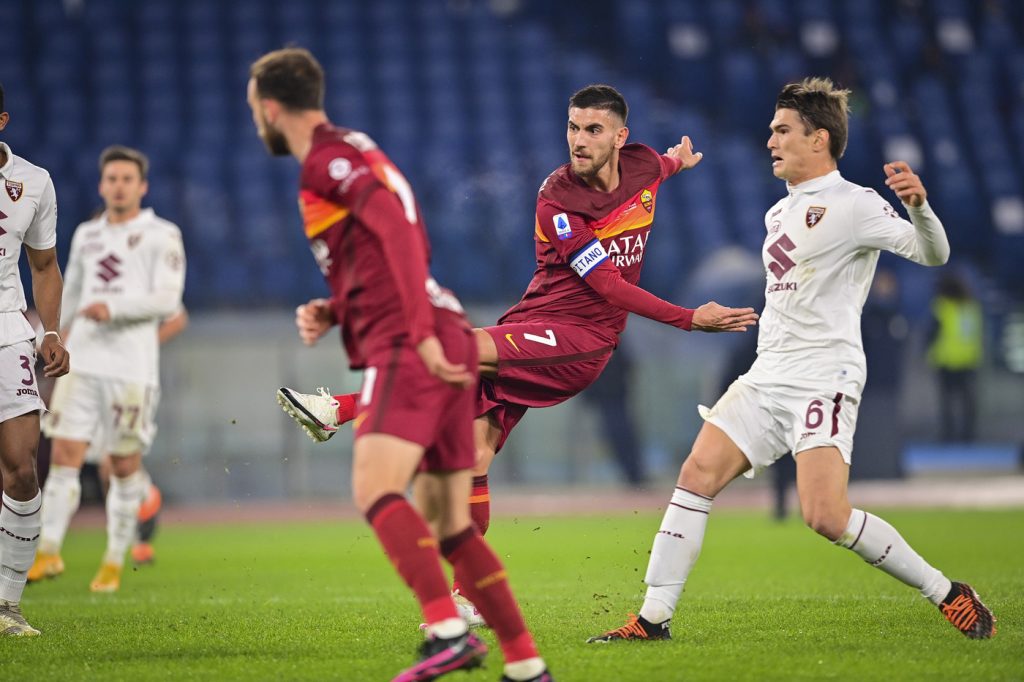 pellegrini Roma vs Torino - Serie A TIM 2020/2021