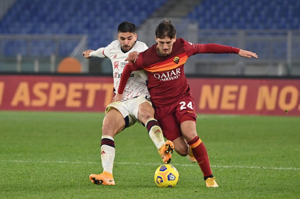 Kumbulla Roma vs Cagliari - Serie A TIM 2020/2021