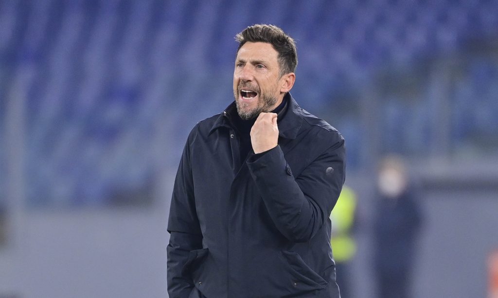 Di Francesco Roma vs Cagliari - Serie A TIM 2020/2021