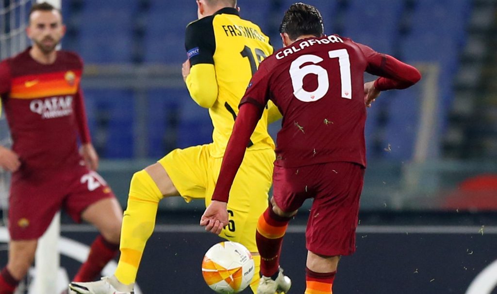 calafiori AS Roma v BSC Young Boys: Group A - UEFA Europa League