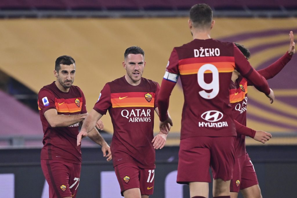 Dzeko Roma vs Cagliari - Serie A TIM 2020/2021