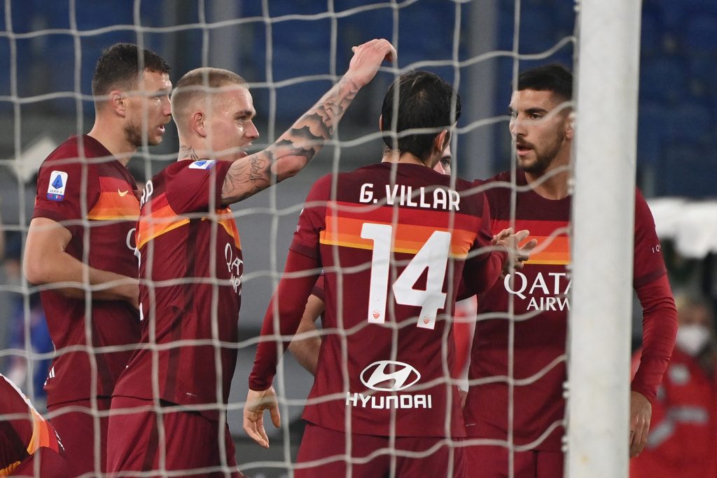 Gol Roma vs Cagliari - Serie A TIM 2020/2021