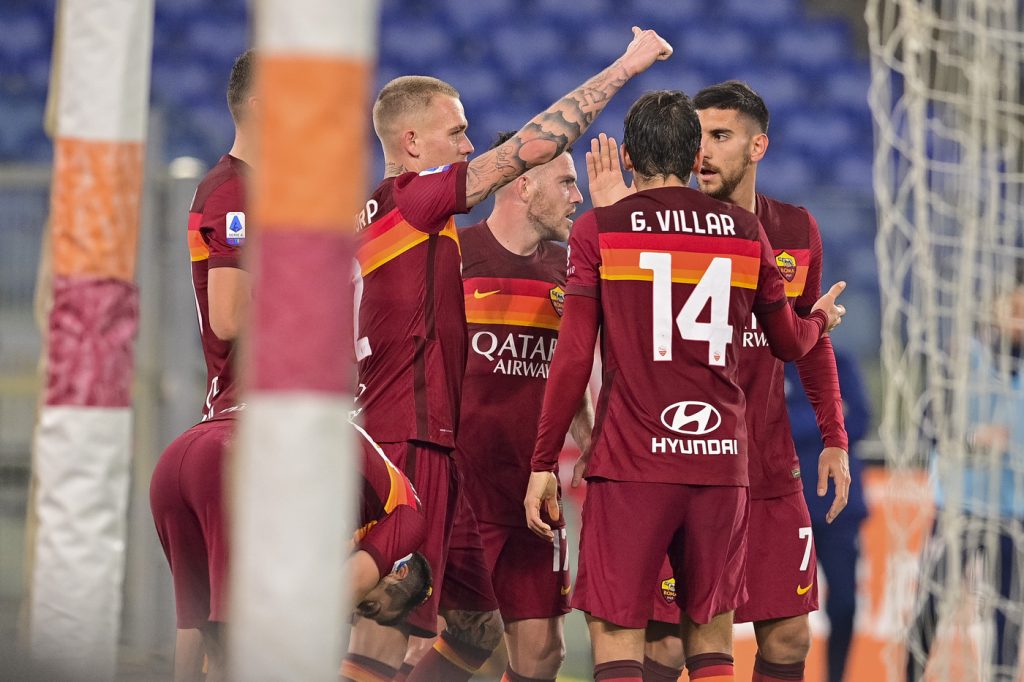 Gol Roma-Cagliari Dzeko