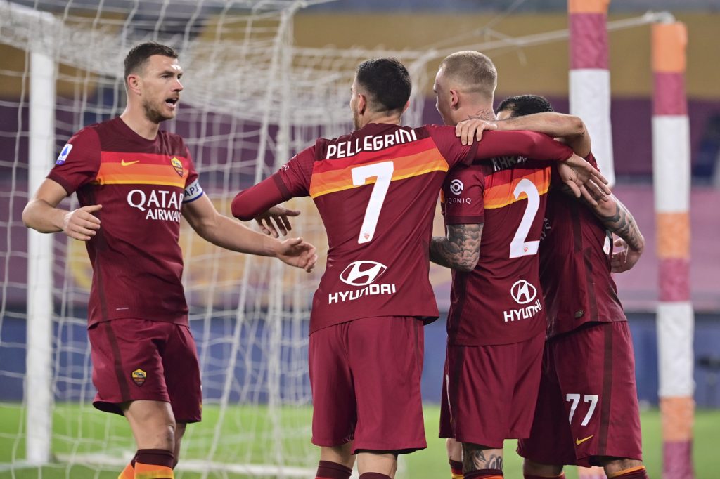 Gol Dzeko Roma vs Cagliari - Serie A TIM 2020/2021