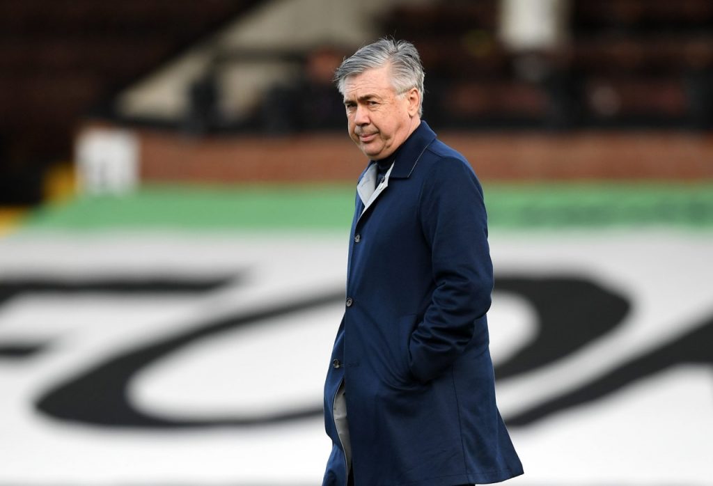 ancelotti olsen roma everton