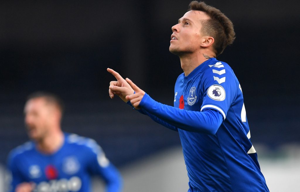 Bernard Everton v Manchester United - Premier League