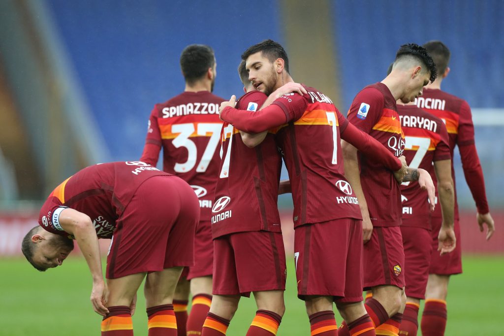 AS Roma v FC Internazionale - Serie A Esultanza gol Pellegrini
