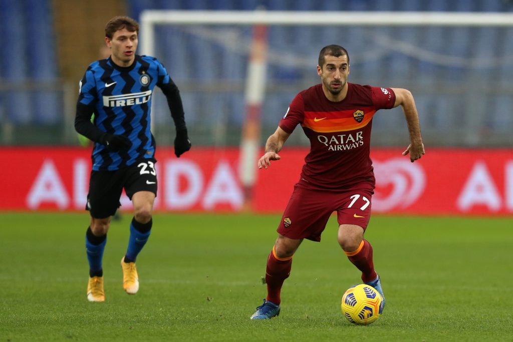 AS Roma v FC Internazionale - Serie A Mkhitaryan