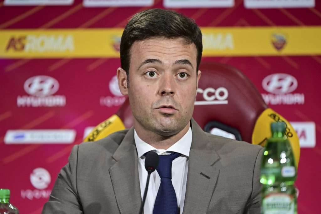 As Roma, la Conferenza Stampa di presentazione di  Tiago Pinto