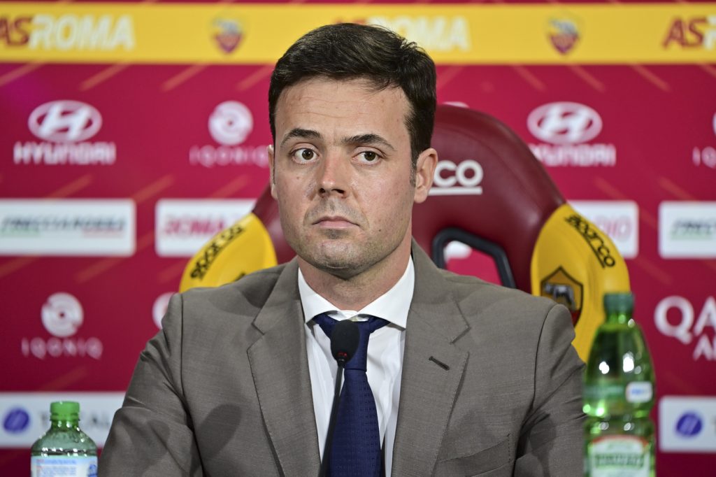As Roma, la Conferenza Stampa di presentazione di  Tiago Pinto