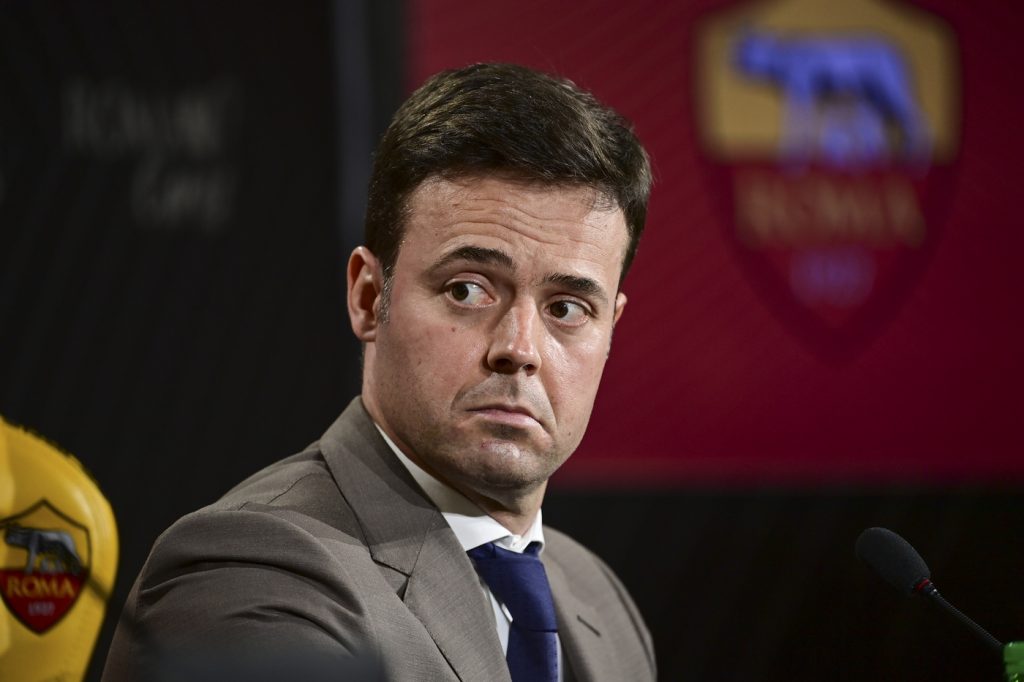 As Roma, la Conferenza Stampa di presentazione di  Tiago Pinto