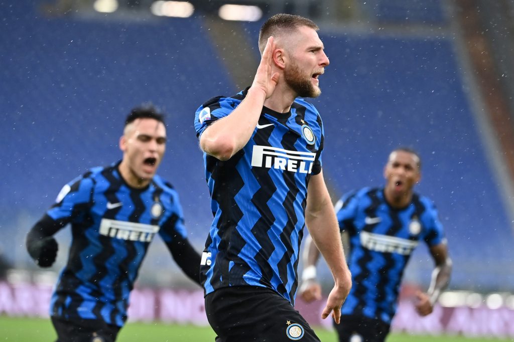 Roma vs Inter - Serie A TIM 2020/2021 Skriniar