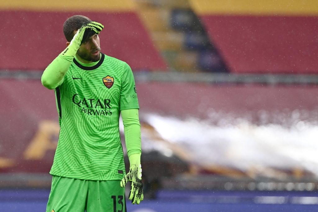 Roma vs Inter - Serie A TIM 2020/2021 Pau Lopez