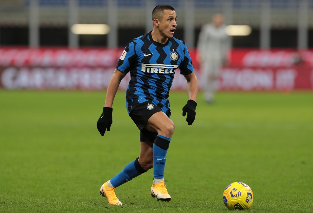 FC Internazionale v AC Milan - Coppa Italia Sanchez