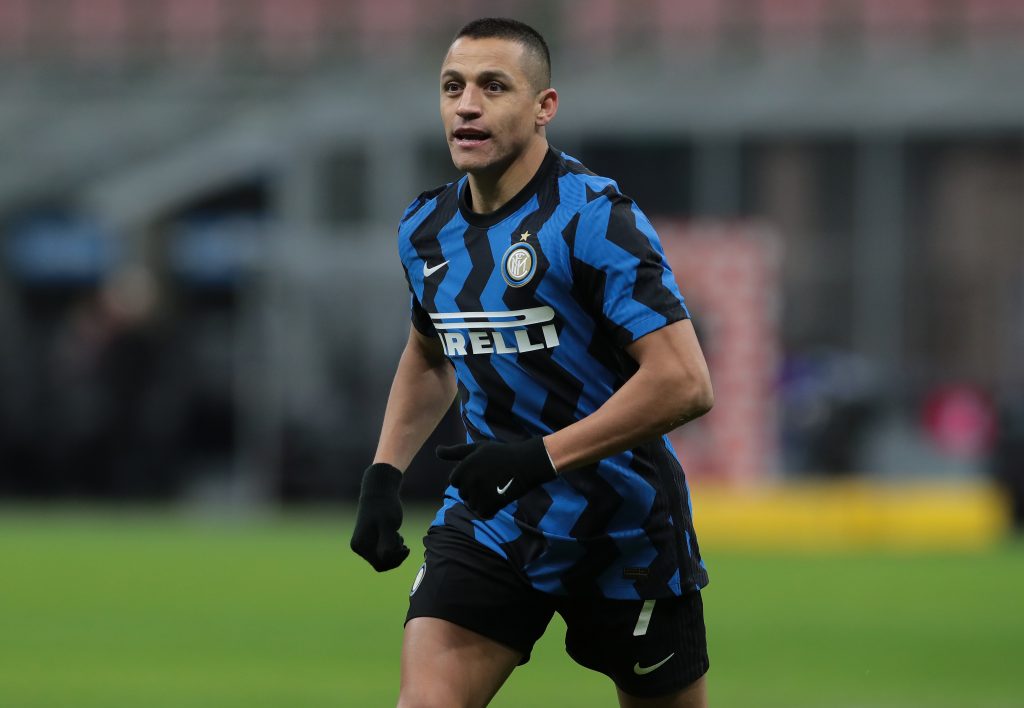 FC Internazionale v AC Milan - Coppa Italia Sanchez