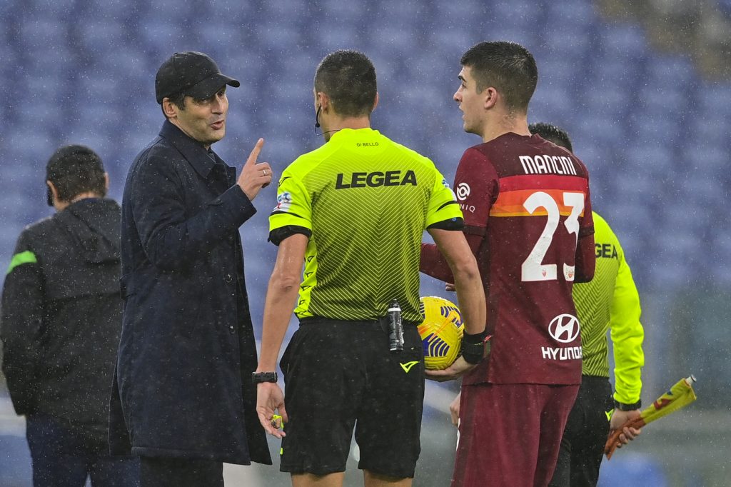Roma vs Inter - Serie A TIM 2020/2021 Fonseca Mancini