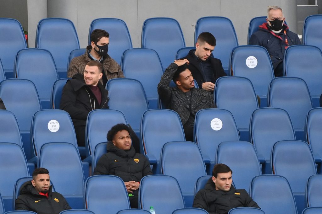 Roma vs Spezia - Serie A TIM 2020/20211 Dzeko