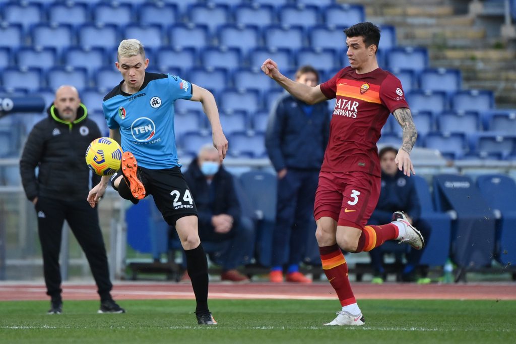 Roma vs Spezia - Serie A TIM 2020/20211 Ibanez Estevez