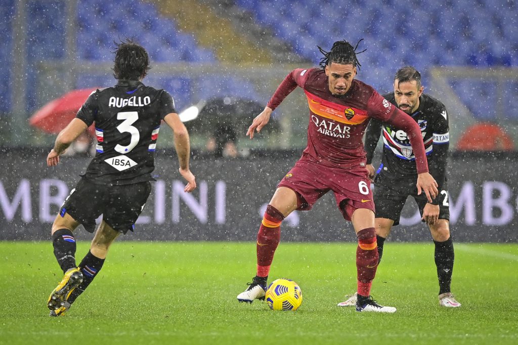 Smalling Roma vs Sampdoria - Serie A TIM 2020/2021