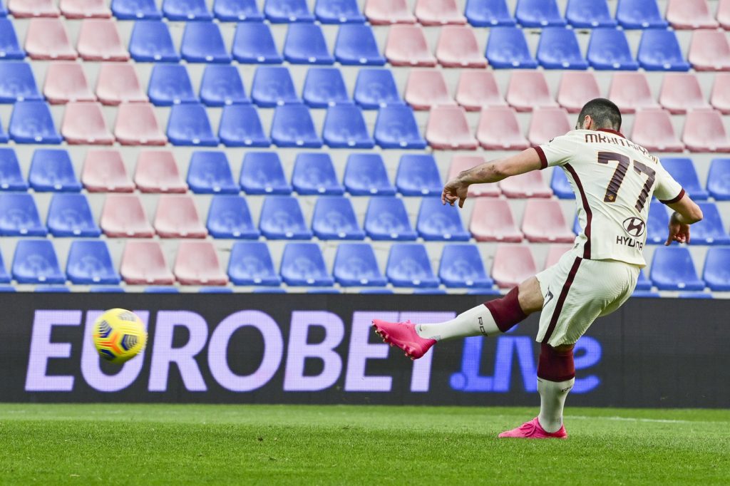 Crotone vs Roma - Serie A TIM 2020/2021 Rigore Mkhitaryan