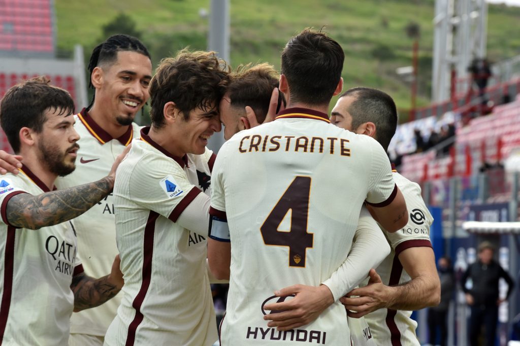 Crotone vs Roma - Serie A TIM 2020/2021 Esultanza gol Mayoral