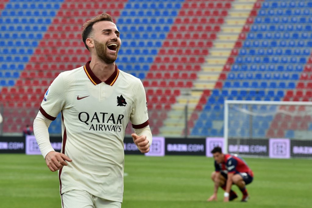 Crotone vs Roma - Serie A TIM 2020/2021 Esultanza Mayoral