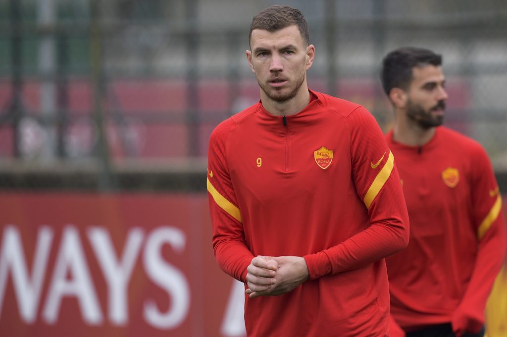 AS Roma, la preparazione dei giallorossi in vista di Roma-Inter Dzeko