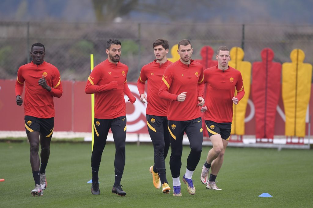 AS Roma, la preparazione dei giallorossi in vista di Roma-Inter