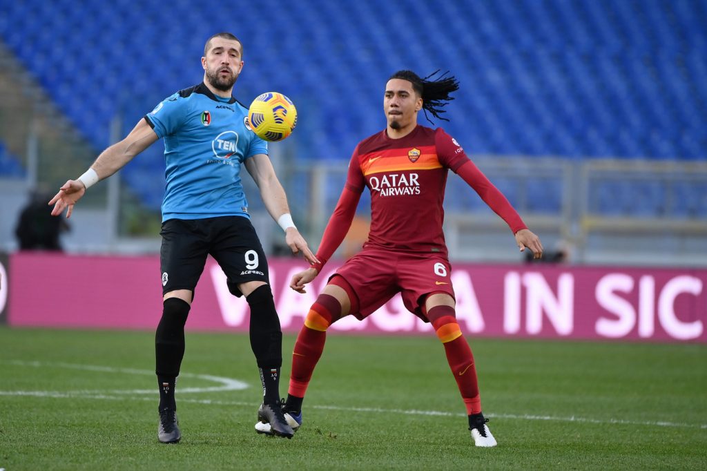 Roma vs Spezia - Serie A TIM 2020/20211 Smalling Galabinov