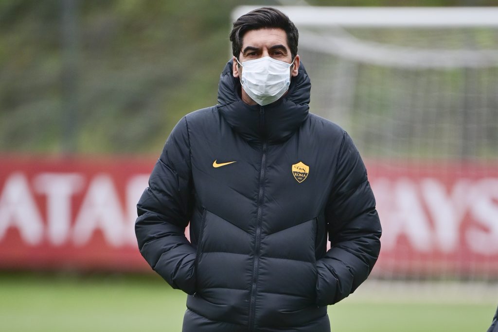 Fonseca L'AS Roma in allenamento a TrigoriaL'AS Roma in allenamento a Trigoria