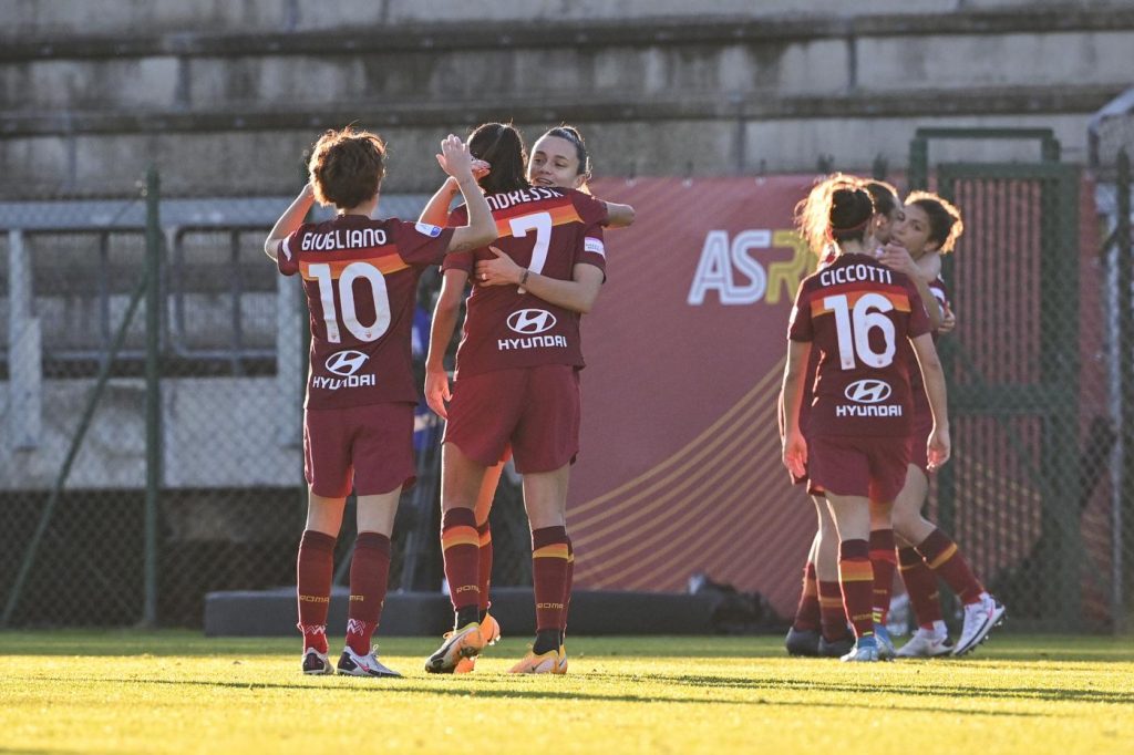 roma femminile napoli bartoli andressa giugliano