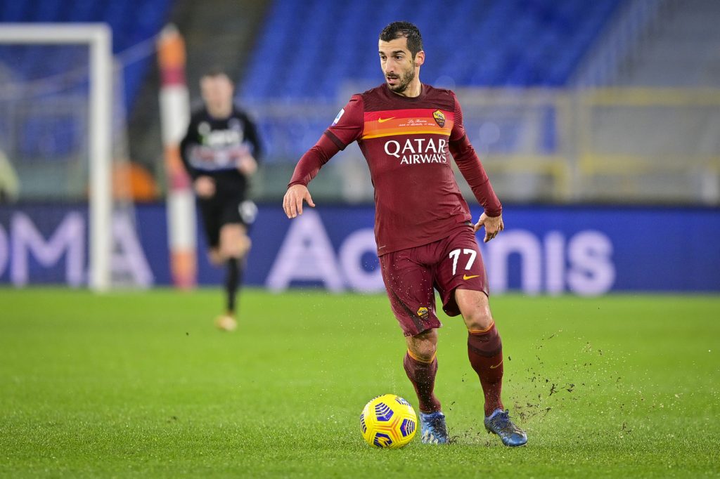 Mkhitaryan Roma-Sampdoria Serie A