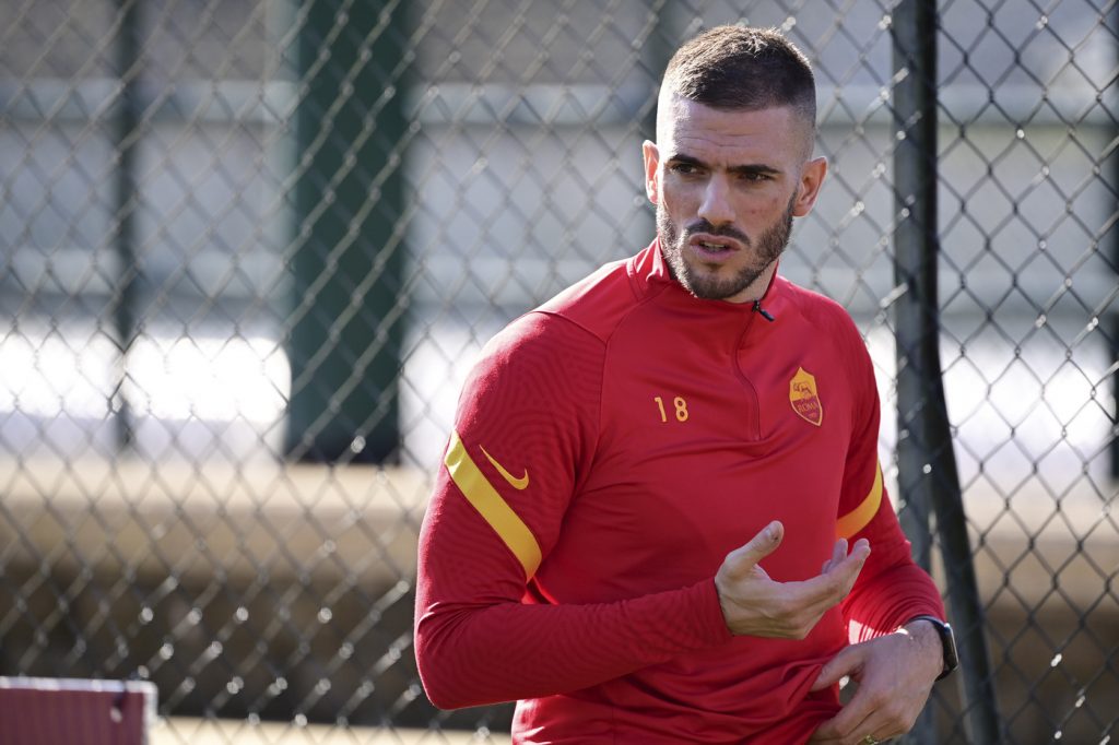 santon L'AS Roma in allenamento a TrigoriaL'AS Roma in allenamento a Trigoria