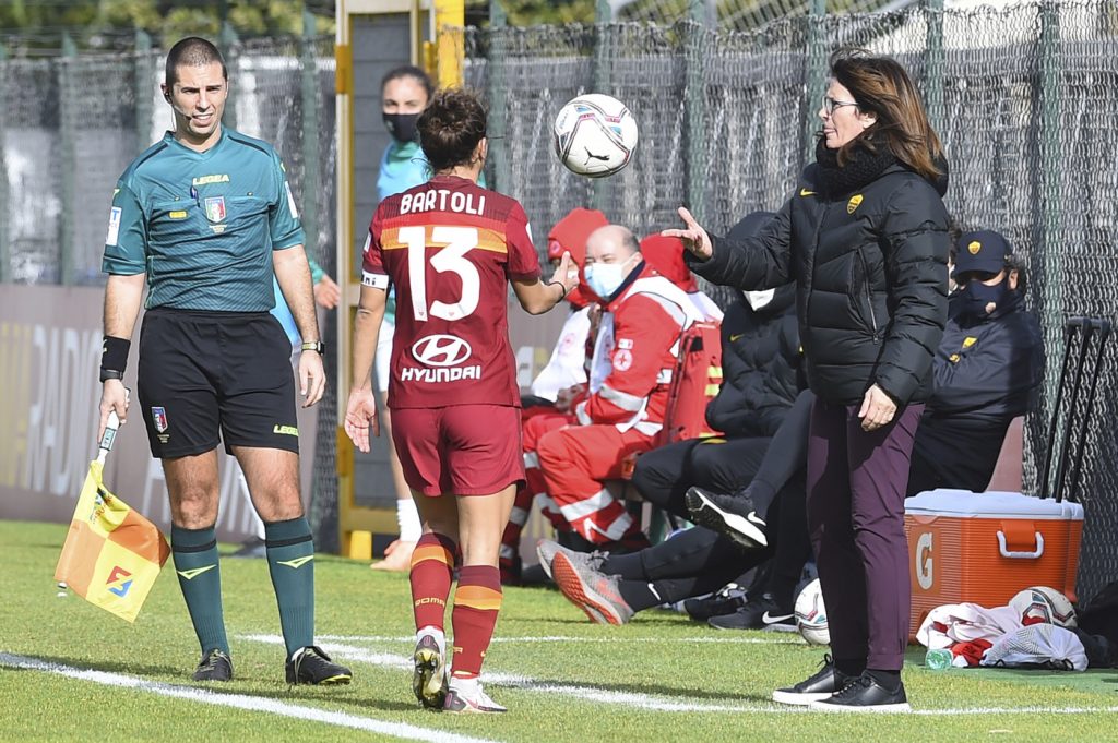 Roma vs Sassuolo - Serie A Femminile 2020/2021 Bavagnoli